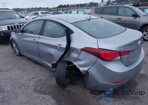 2015 Hyundai Elantra Se из США, поврежденный, VIN 5NPDH4AEXFH605196